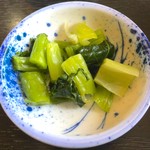 明治亭 - 漬物