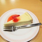 ジョイフル - アメリカンチーズケーキ。セット価格206円