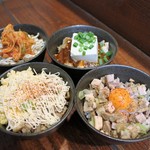 麺処 井の庄 - 毎月変わる！【サイドメニュー】特製豚ご飯