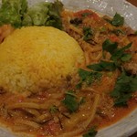 SPICY CURRY 魯珈 - 限定カレー ゲーン・バナーン(牛肉の辛いタイカレー)