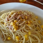 PREGO - ツナとコーン、マッシュルームの塩パスタ
