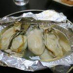 よし寿司 - 牡蠣のホイル焼きです
