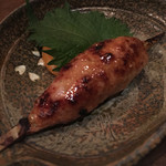 ま・めぞん - つくね卵黄付（315円）