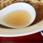 Watanabe Shiyokudou - 醤油ラーメン・スープ