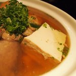 花月 - 豆腐も出汁が染みてンマイ