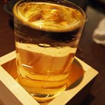 花月 - で、やっぱりおでんには日本酒（黒龍 純米吟醸）