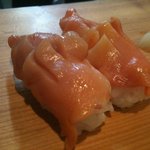 ふじ鮨 - 赤貝の握りを頂きました。