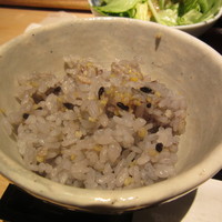 肉寿司 肉和食 KINTAN コレド室町 - 十六穀米