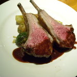 オレンジ - ◆子羊のロース肉のロティ