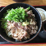 さぬきや - 肉ぶっかけ（冷）