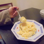 中国料理 王記 - 広東風野菜あんかけラーメン720円+半チャーハン100円