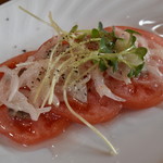 ぴざ屋 - アンチョビとトマトのサラダ