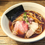 Homemade Ramen 麦苗 - '17.04にぼらあ(濃口太麺ver.)