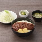 Chami Pork Sauce Pork Rice Katsu-don (Pork cutlet bowl)