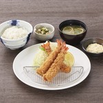 Fried shrimp set (3 pieces)