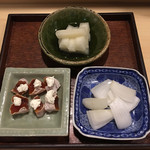 旬菜 おぐら家 - 3種盛り