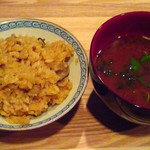 たくみ - 牡蠣の炊き込みご飯