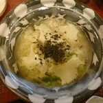 蓬左茶寮 - アワビのお粥