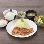 とんかつ まい泉 - 黒豚 生姜焼き膳