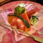 観山聴月 - 色とりどりの野菜がヘルシー♡