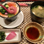 観山聴月 - 最後のご飯もしっかり…