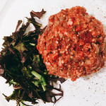 ステーキ・つじ - お肉のタルタル