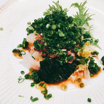 ステーキ・つじ - お肉のタタキ