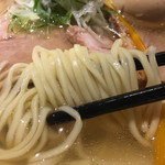 志奈そば 田なか セカンド - 麺アップ