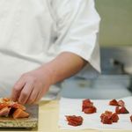 鮨 猪股 - マグロ全部入りの手巻き 有明の海苔で