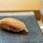 鮨 猪股 - シマアジ