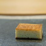 鮨 猪股 - 玉　芝海老、大和芋、青森の卵