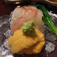 松川 - 造り：伊勢海老/紫うに