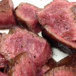 みょうが屋 - 肉が膨らんでいます