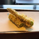 熊魚菴 たん熊北店 - アスパラ