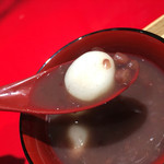 イッピン カフェ - 白玉おしるこ 2016/04/11