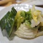 コーチン亭 せら - 漬物（極上純系名古屋コーチン）