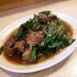 ゆたか - 砂ずりニラ　レバニラの砂ずりver.