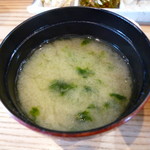 たか鮨 - 味噌汁