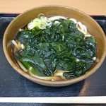 江戸そば - わかめうどん