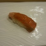 鮨 大門 - 桜マス醤油漬け