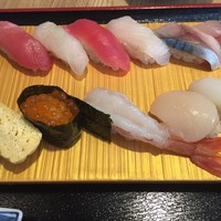 寿司 高瀬 - 竹ランチ1600円小ぶりな寿司で量的には軽いです。