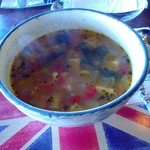 たっぷり野菜とチキンのスープ（2017.3）