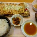 Michinoekia Runi Kyu Zero Tochio - 焼き油揚げ定食￥700