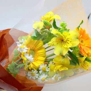 歓送迎会ご利用や記念日等のご演出に花束のサービスを！