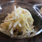 そば舎 あお - 新じゃがシャキシャキ