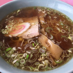 中華料理 峰 - 半中華飯ラーメンのラーメン