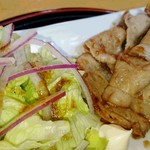 平成軽井澤食堂 - しょうが焼きアップ