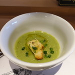 西洋料理 Jules - ブロッコリーのスープ