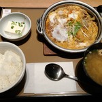 やよい軒 - ミックスとじ定食