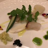 ahill ginza - スターターは桜鯛のスモーク